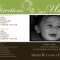 Baptism Invitation