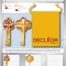 Decleor Lapel Pin