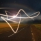 lighted landscape