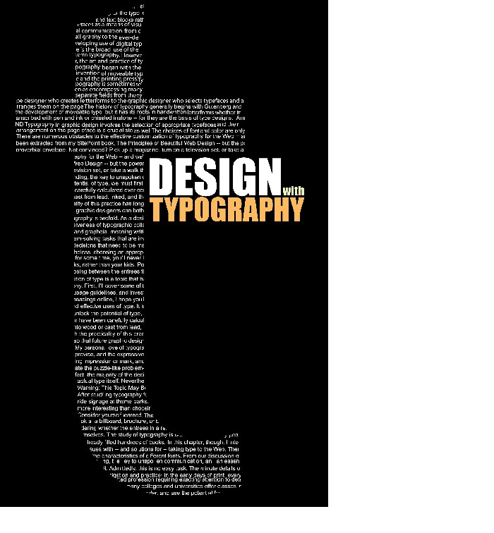 Typography Poster - 