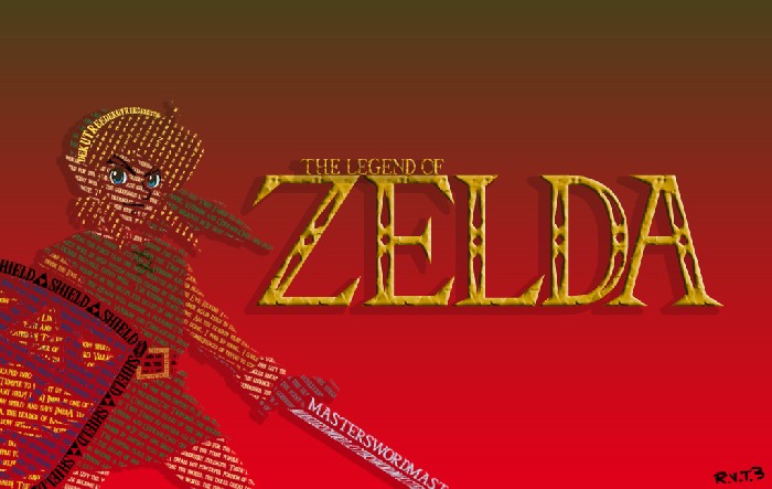 Typography Zelda - 