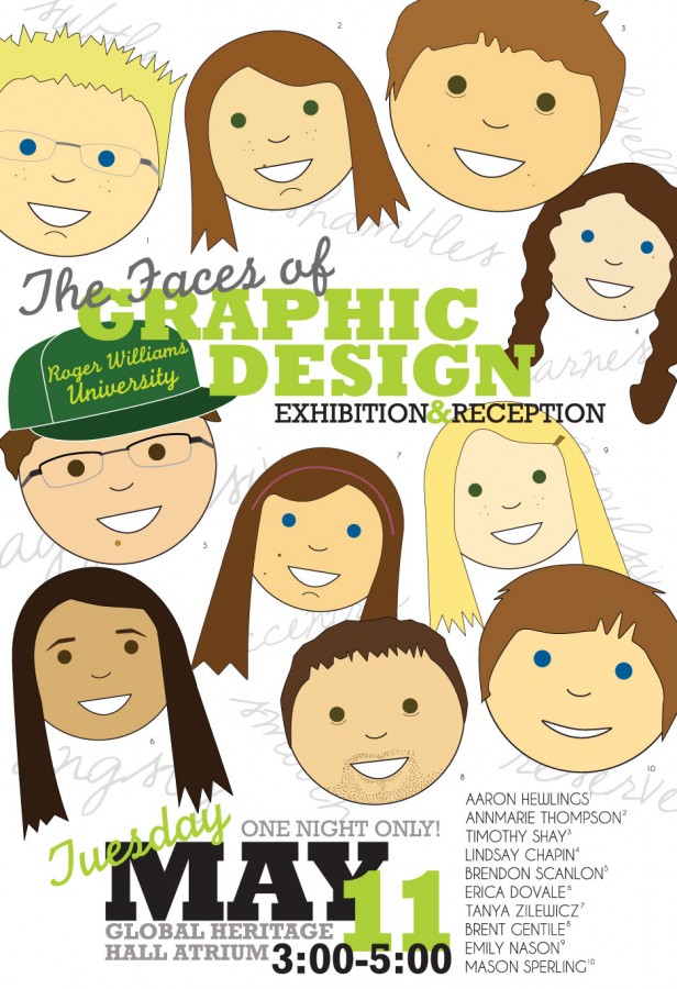RWU Senior Show Poster - 