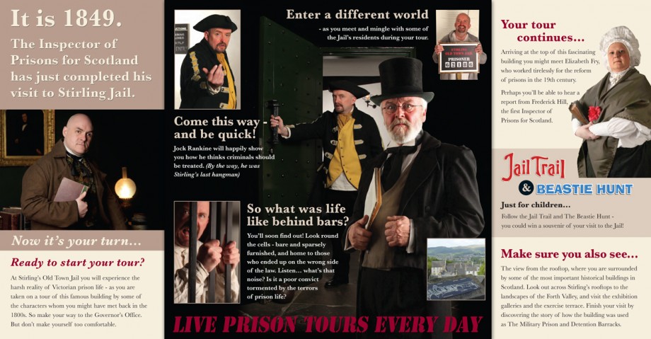 Stirling Old Town Jail Leaflet - 