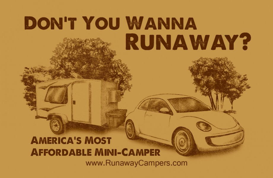 Runaway Campers (Shirt Design) - 