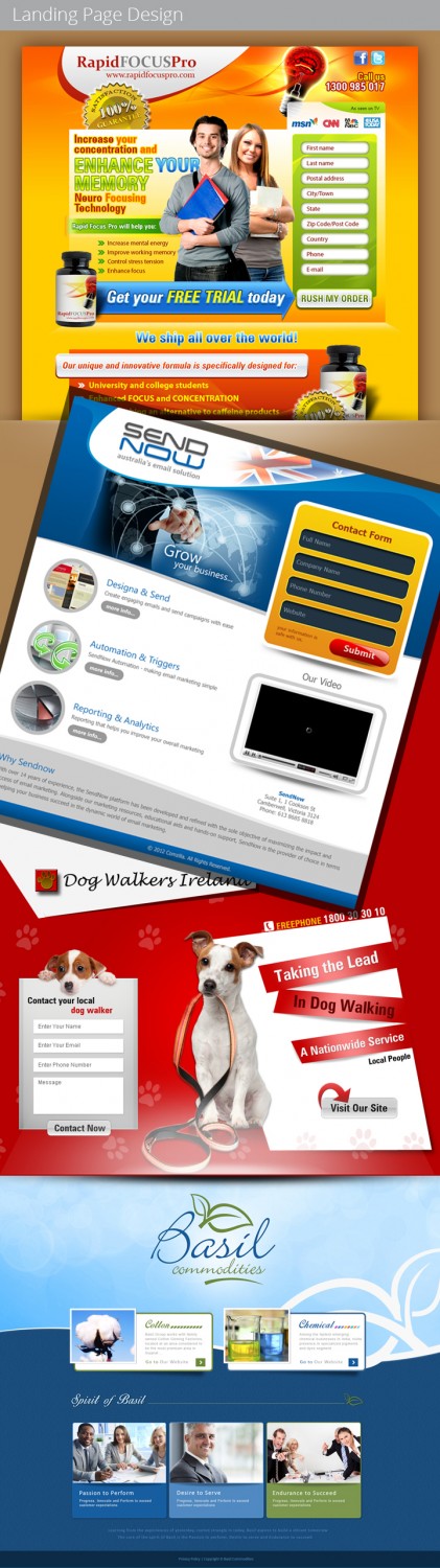 Landing Page - 