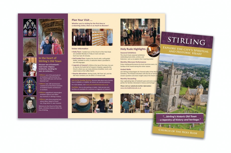 Leaflet Design Glasgow - 