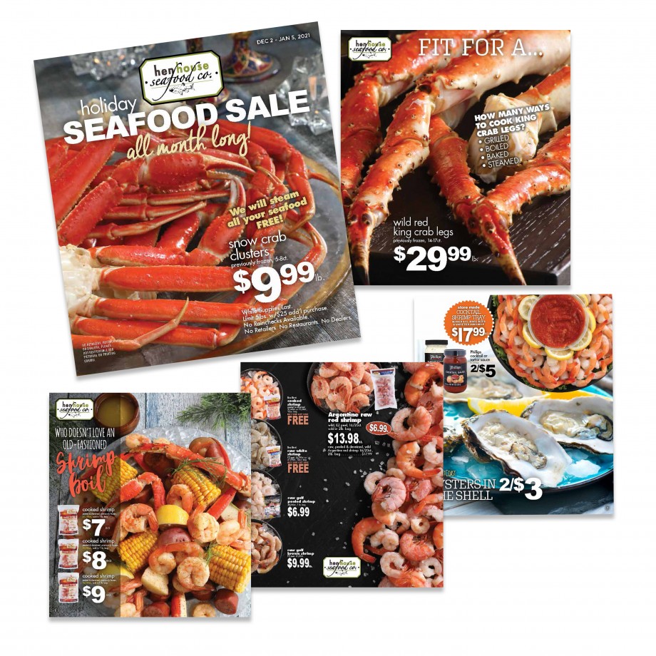Hen House Annual Holiday Seafood Magazine - 