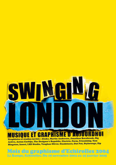 SWINGING LONDON, Exhibition Poster - 