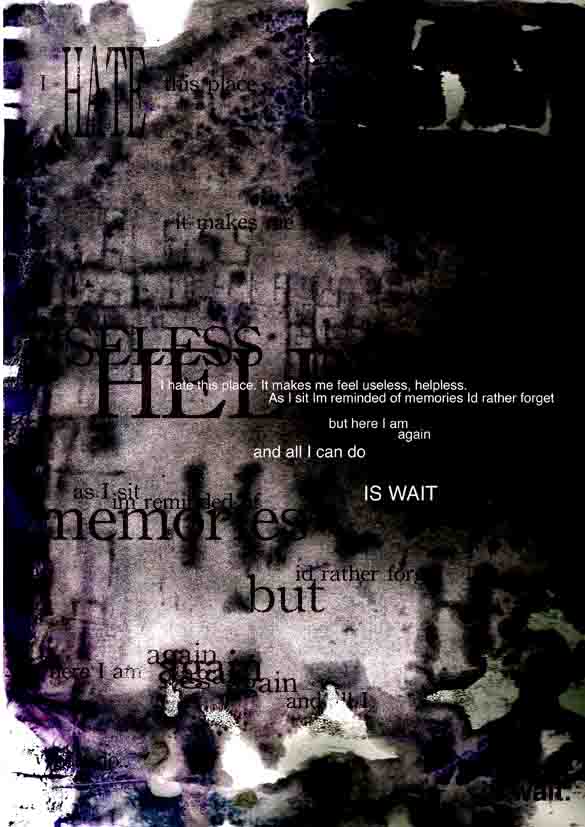 Typographic Response To A Paragraph - 