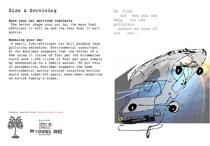Car Pollution Web Site/Editorial - 