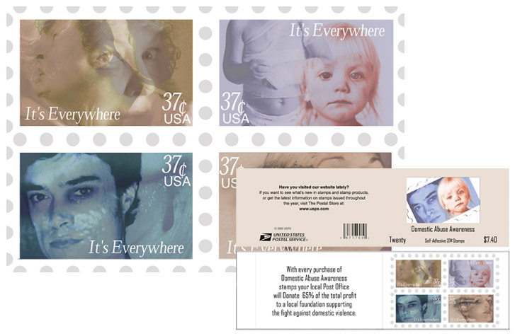 Domestic Violence Stamps & Booklet - 