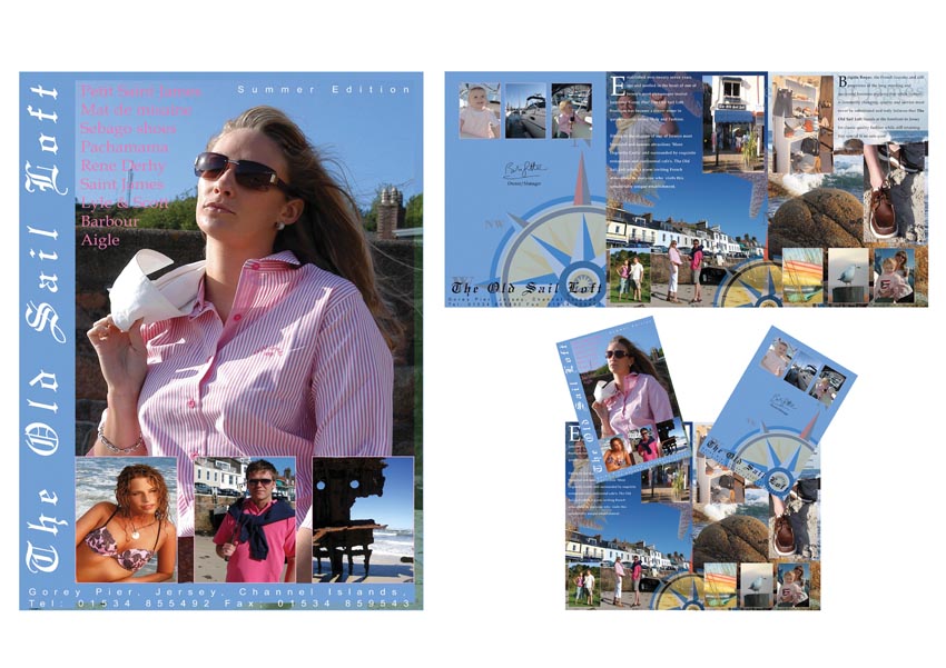 Summer Brochure For Clothing Boutique - 