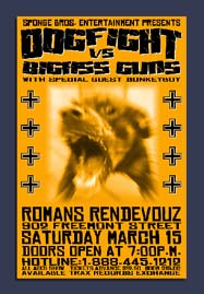 Dogfight Concert Poster - 