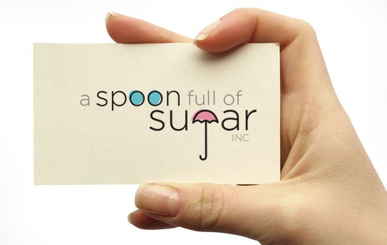 A Spoon Full Of Sugar Business Card - 