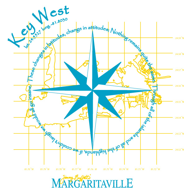 Compass Rose - Margaritaville - 