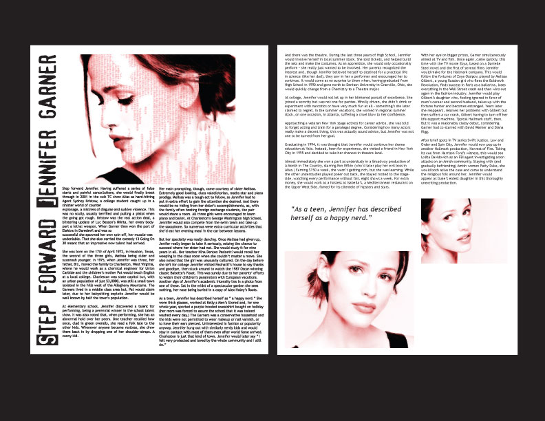 Magazine Spread - 