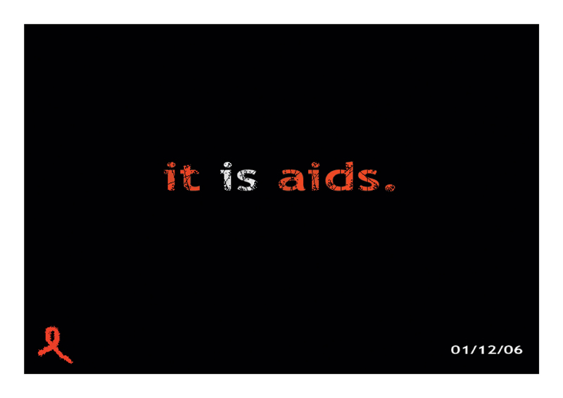 Aids Awareness Poster - 