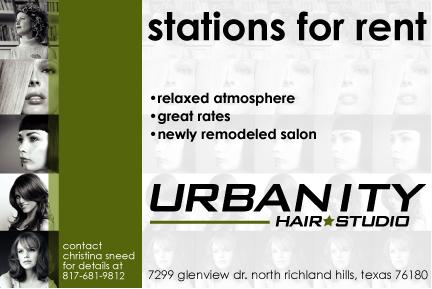 Urbanity Hair Studio - Stations For Rent - 