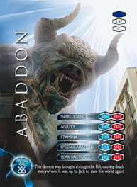 ABADDON - TORCHWOOD TRADING CARD - 