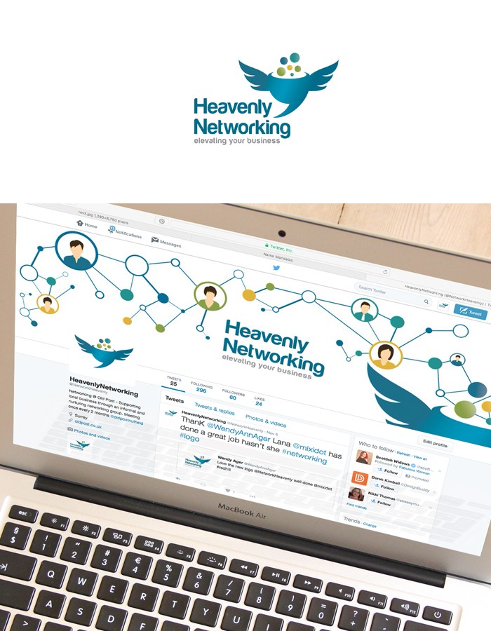 Heavenly Networking Branding Material - 
