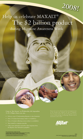 Migraine Awareness Poster - 