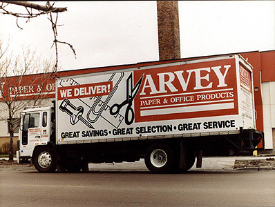 Arvey Billboard Delivery Truck - 