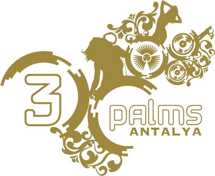 3 Palms Logo Design - 