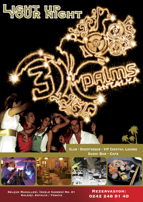 3 Palms Advert - 