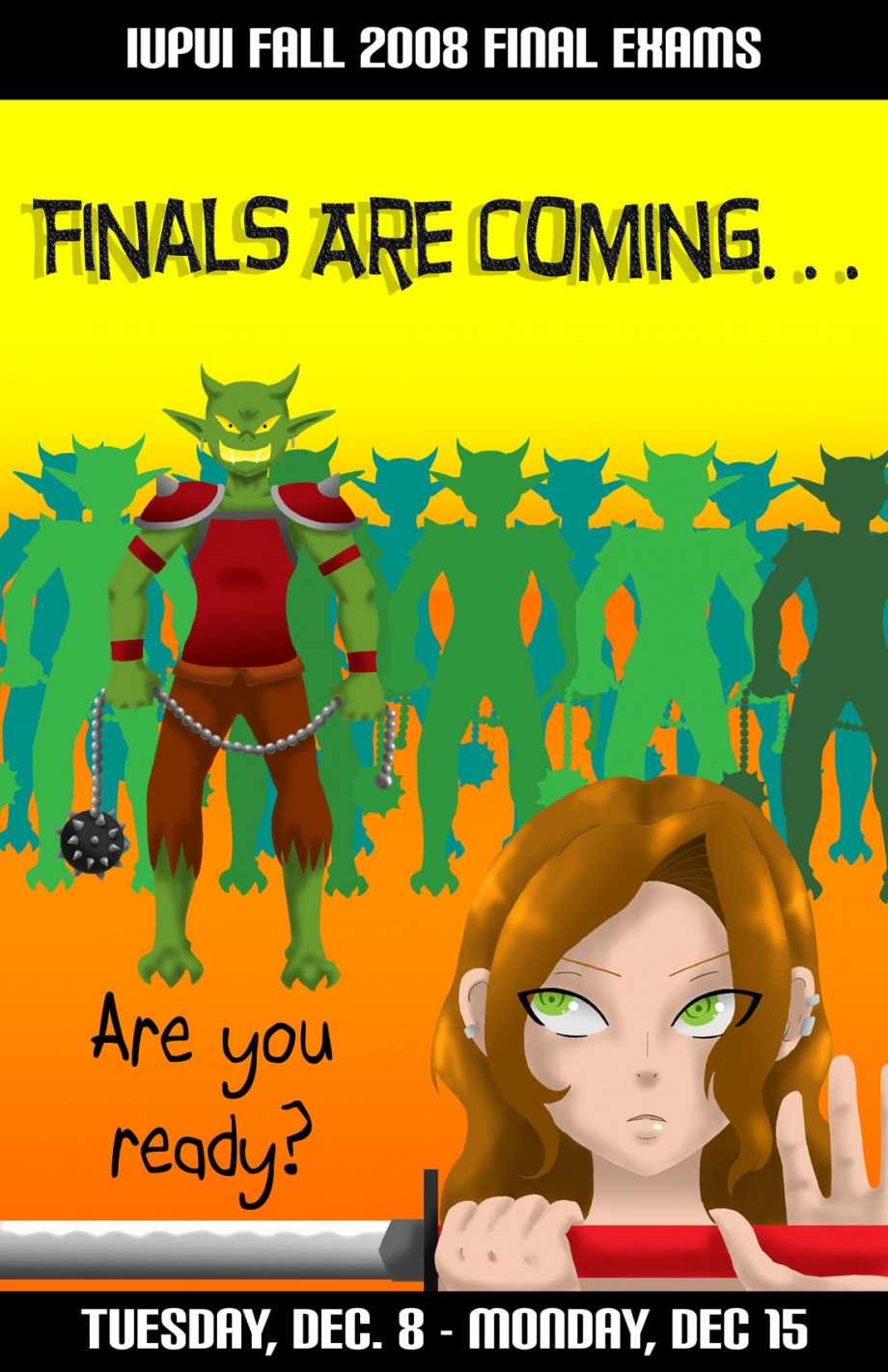 IUPUI Finals Poster - 