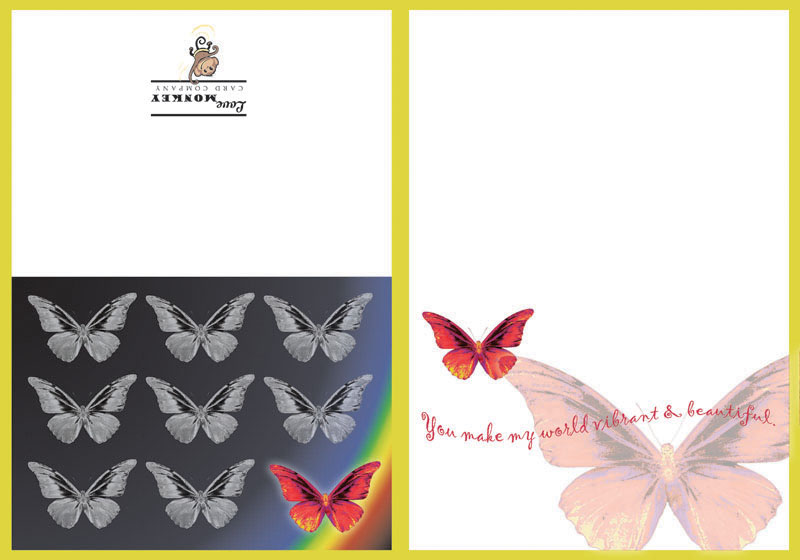 Butterfly Greeting Card - 