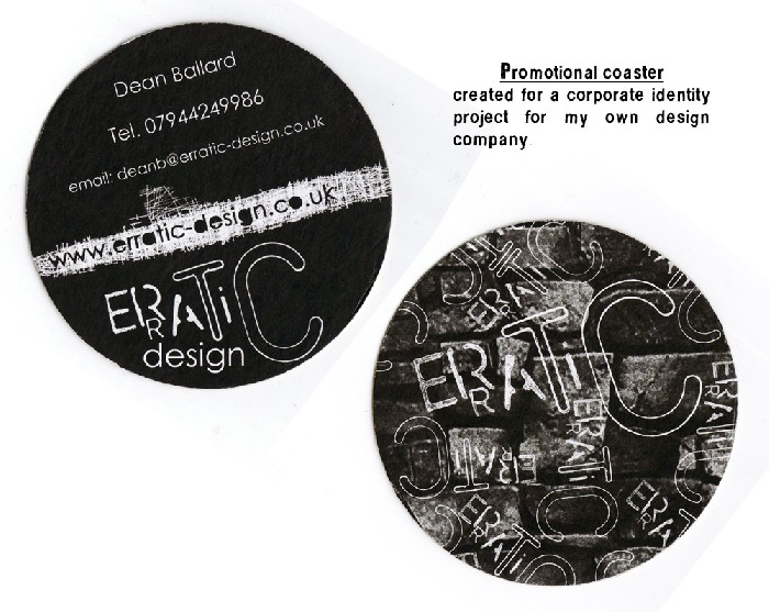 Erratic-design Coaster - 