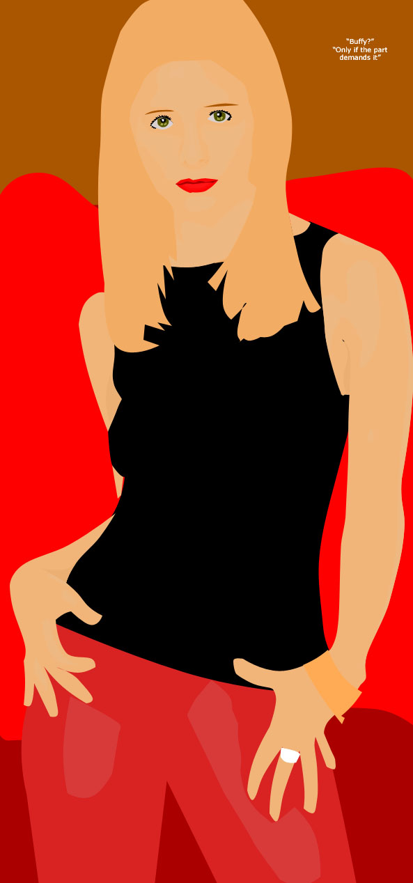 Sarah Michelle Gellar Vector - 