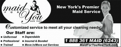 Yellow Pages Ad For Maid For You - 