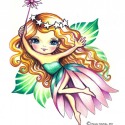 A LIttle Fairy. by Oksana Tsiselska