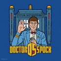 Doctor Spock T-Shirt by Randy Coffey