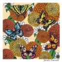 Flowers and Butterflies by Janelle Dimmett Jan