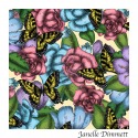 Flowers and Butterflies by Janelle Dimmett Jan