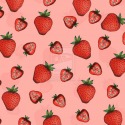 Strawberry Pattern by Janelle Dimmett Jan