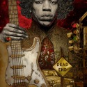 Jimi Hendrix Portrait � The End Of The Traffic Ill by Ladislav Hubert
