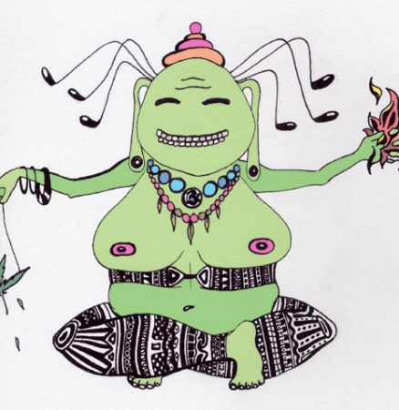 Singing Buddha by Deniz Rakhman