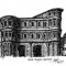 Rough Sketch - Porta Nigra in Trier, Germany