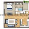 2D Residential Floor Plan
