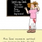 Stressed teacher.