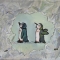 courting penguins
