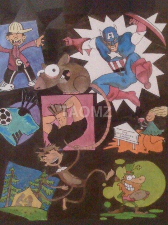 Character Art Collage - 