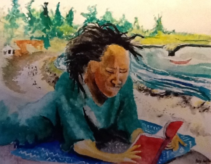 Reading A Book - 