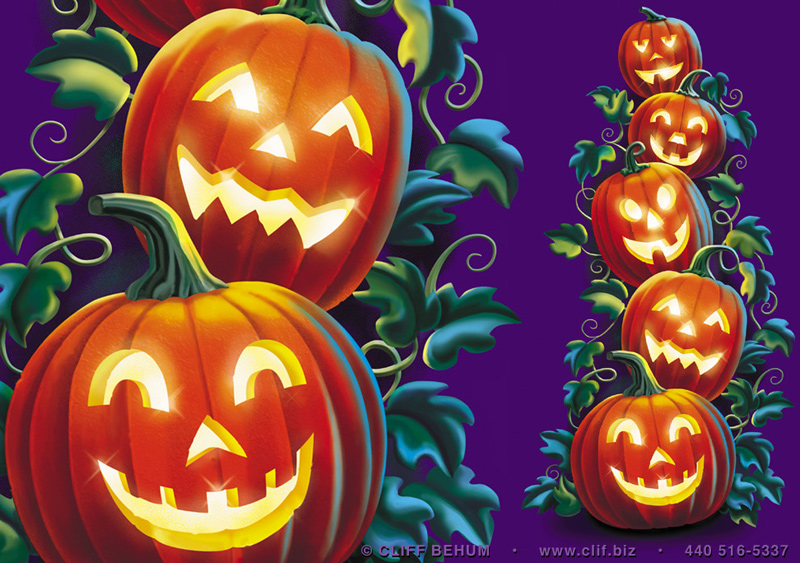 Halloween Pumpkins - 