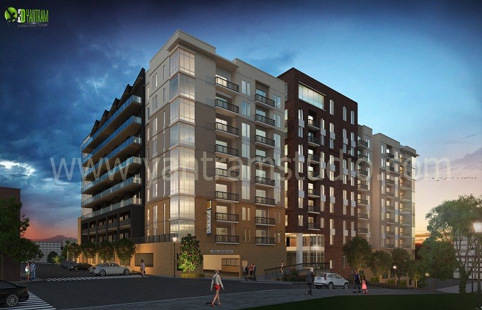 3D Architectural Building Design - 