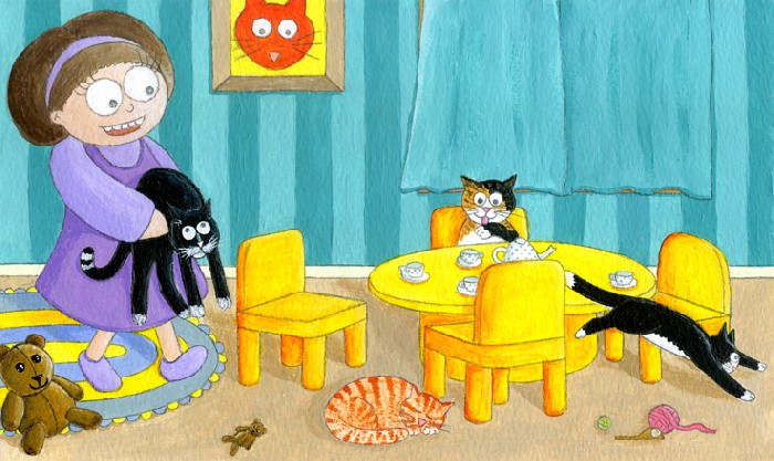 Cat Tea Party - 