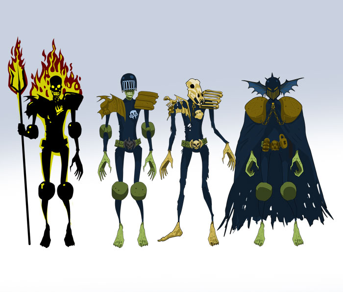 Dark Judges - (copyright Rebellion) - 